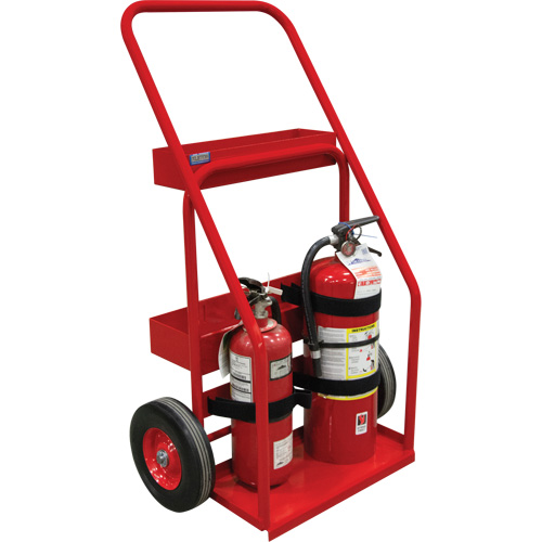 Chariot de prevention d'incendie pour travaux &agrave; chaud, Roues Semi-pneumatique, Base de 17,75" la x 8,9" lo, 100 lb CSL Industriel Inc.