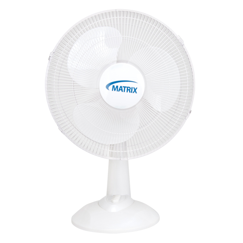 Oscillating Desk Fan with Push Buttons, 16" Diameter, 3 Speeds CSL Industriel Inc.