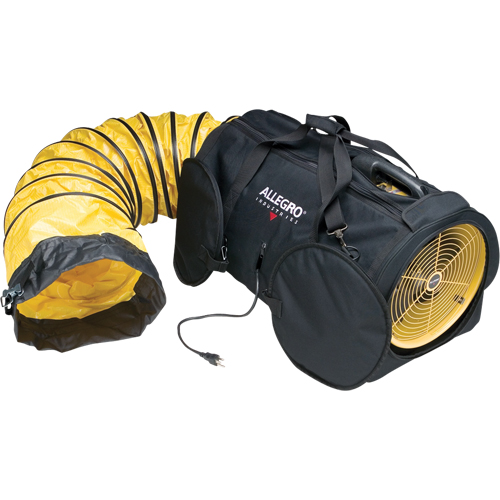 Ventilateurs axiaux  Air Bag  ALLEGRO INDUSTRIES, 1/2 CV, 1800 pi³/min CSL Industriel Inc.