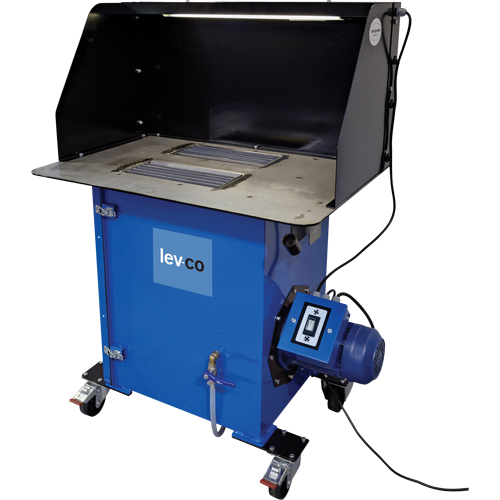 Cabines &agrave; ventilation verticale s&eacute;rie Sledgehammer, 120 V, 1200 pi³/min, 35" la x 24" l CSL Industriel Inc.