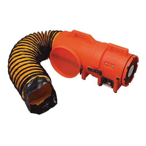 ALLEGRO INDUSTRIES 8" Plastic COM-PAX-IAL Blowers, 1/3 HP, 831 CFM CSL Industriel Inc.