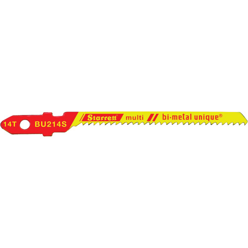 Unified Shank&reg; Jig Saw Blades, Bi-Metal, 2" L, 14 TPI CSL Industriel Inc.
