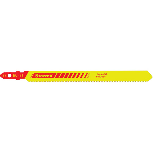 Unified Shank&reg; Jig Saw Blades, Bi-Metal, 4" L, 18 TPI CSL Industriel Inc.