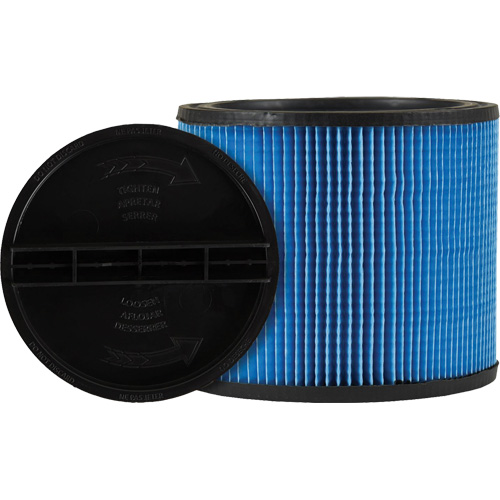 Filtre pour aspirateur Ultra-Web, Cartouche, Pour 5 gal. US CSL Industriel Inc.