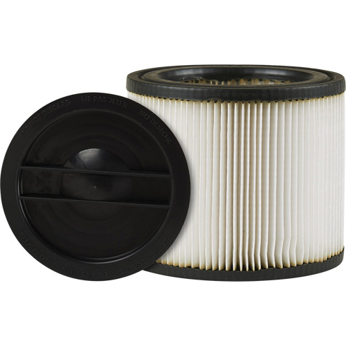 Petit filtre pour aspirateur, Cartouche, Pour 1 - 6 gal. US CSL Industriel Inc.