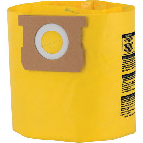 Sacs filtrants jetables &agrave; haute efficacit&eacute; de type D, 4 gal. US CSL Industriel Inc.