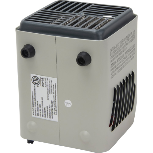 Radiateur portatif m&eacute;tallique datelier avec thermostat, Soufflant, &eacute;lectrique CSL Industriel Inc.