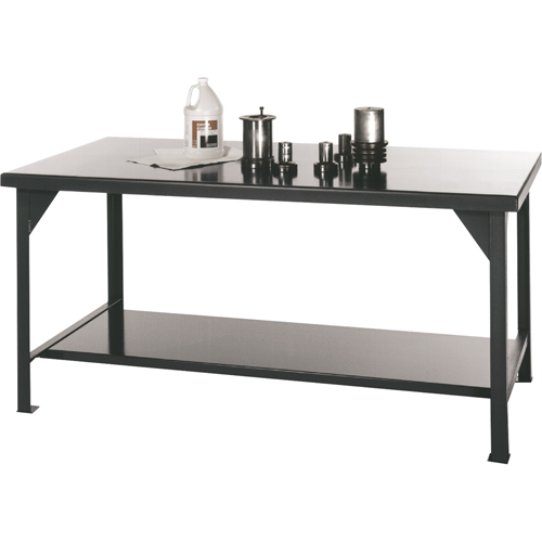 Shop Tables, Steel Surface, 48" W x 30" D x 34" H CSL Industriel Inc.