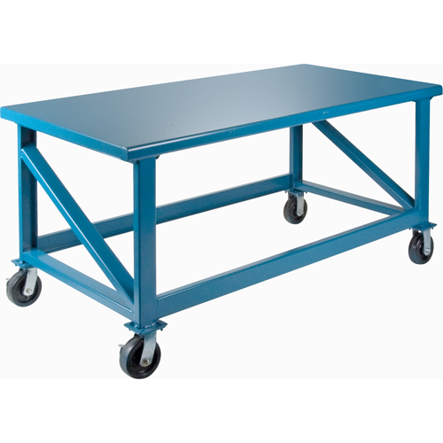 Extra Heavy-Duty Workbenches - All-Welded Benches, Steel Surface CSL Industriel Inc.