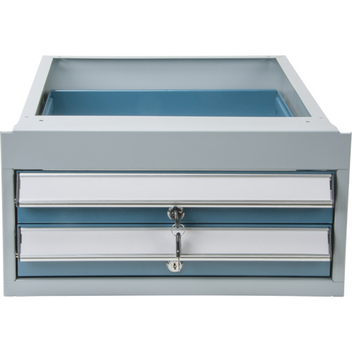 Double-Drawer Workbench, Steel, 18" W x 21" D x 9" H CSL Industriel Inc.