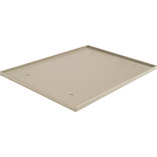 Fond de casier, Convient aux casiers 12" x 18", Beige, Plastique CSL Industriel Inc.