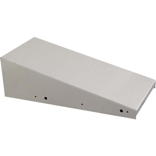 Clean Line Economy Lockers Slope Top, 3 Bank, 18" D x 36" W x 6" H, Grey, Steel CSL Industriel Inc.
