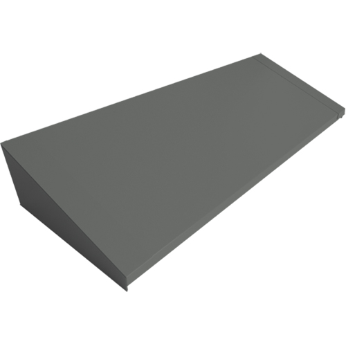 Dessus inclin&eacute; pour casiers robustes enti&egrave;rement soud&eacute; Concorde, Bloc de 4, 18" p x 48" la x 6" ha, Acier CSL Industriel Inc.