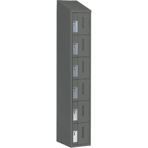 Casiers robustes Concorde, 6 niveaux, 12" x 18" x 78", Acier, Charbon, Soud&eacute; (assembl&eacute;) CSL Industriel Inc.