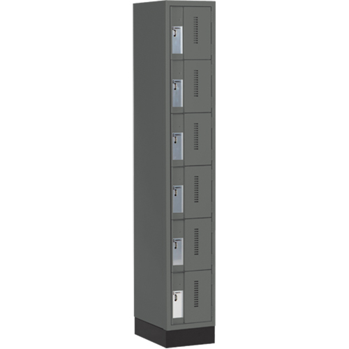 Casiers robustes Concorde, 6 niveaux, 12" x 18" x 76", Acier, Charbon, Soud&eacute; (assembl&eacute;) CSL Industriel Inc.
