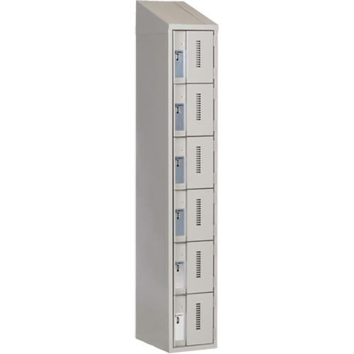 Casiers robustes Concorde, 6 niveaux, 12" x 18" x 78", Acier, Gris, Soud&eacute; (assembl&eacute;) CSL Industriel Inc.