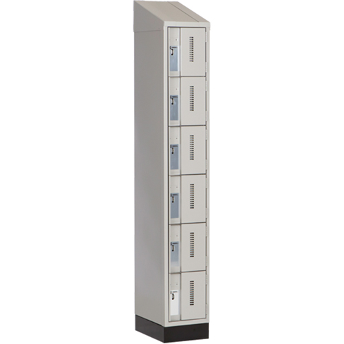 Casiers robustes Concorde, 6 niveaux, 12" x 18" x 82", Acier, Gris, Soud&eacute; (assembl&eacute;) CSL Industriel Inc.