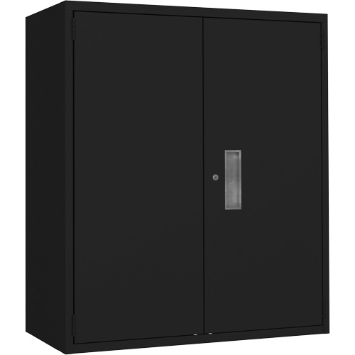 Lo-Boy Storage Cabinet, Steel, 2 Shelves, 42" H x 36" W x 18" D, Black CSL Industriel Inc.
