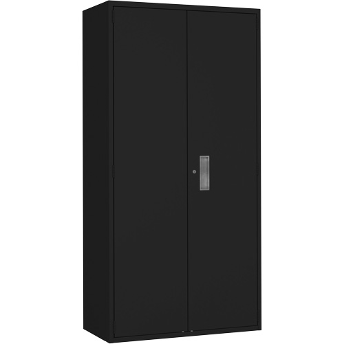 Armoire garde-robe, Acier, 36" la x 18" p x 72" h, Noir CSL Industriel Inc.