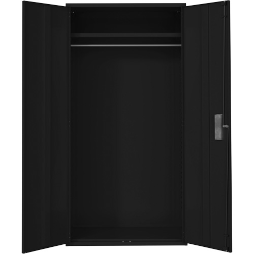 Armoire garde-robe, Acier, 36" la x 18" p x 72" h, Noir CSL Industriel Inc.