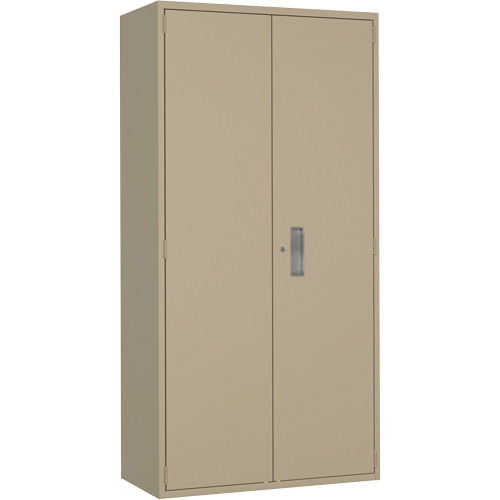 Armoire garde-robe, Acier, 36" la x 18" p x 72" h, Beige CSL Industriel Inc.