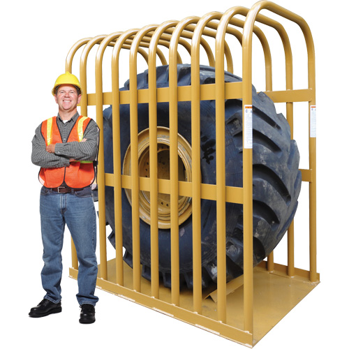 T111 10-Bar Earthmover Tire Inflation Cage CSL Industriel Inc.