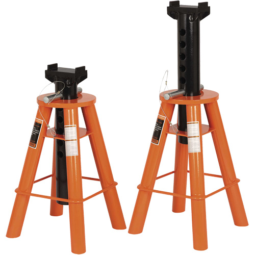 873A Low-Profile Truck Stand Set, 10 Tons Capacity, 20-1/2" - 30" H CSL Industriel Inc.