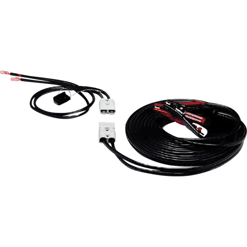 Heavy-Duty Fully Insulated Clamps with Side Terminal Adapters, 4 AWG, 500 A, 30' Cable CSL Industriel Inc.