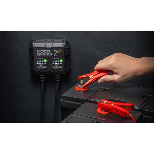 Chargeur de batterie 2 sorties de 4 A Genius 2X2 CSL Industriel Inc.