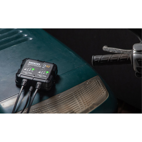 Chargeur de batterie 2 sorties de 4 A Genius 2X2 CSL Industriel Inc.