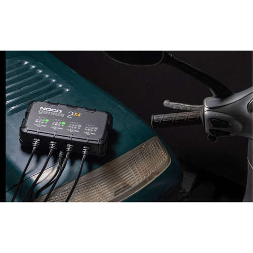 Chargeur de batterie 4 sorties de 8 A Genius 2X4 CSL Industriel Inc.