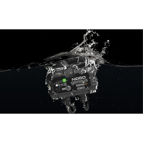 Chargeur de batterie embarqu&eacute; &agrave; 1 sortie de 5 amp&egrave;res Gen5X1 Genius CSL Industriel Inc.