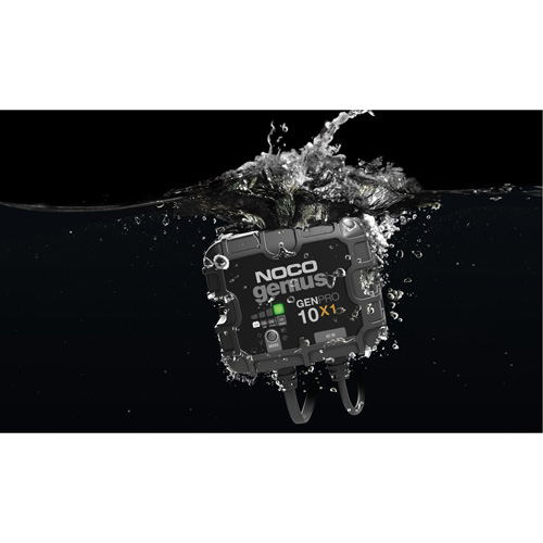 Chargeur de batterie embarqu&eacute; &agrave; 1 sortie de 10 amp&egrave;res GenPro10X1 Genius CSL Industriel Inc.