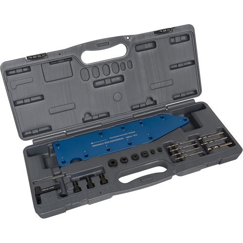 Gabarit de perçage pour installation sur collecteur pour Ford 3,5 L Ecoboost CSL Industriel Inc.