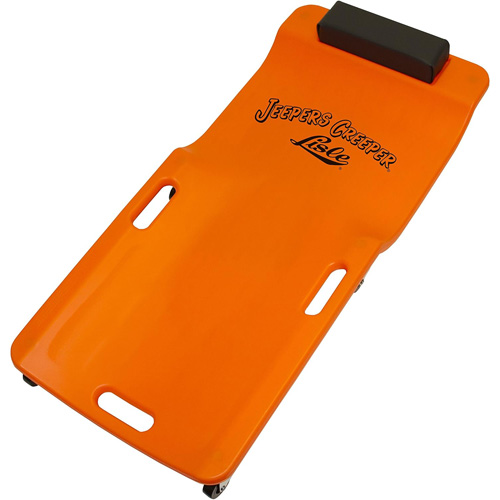 Sommier orange n&eacute;on &agrave; profil bas, en plastique robuste CSL Industriel Inc.