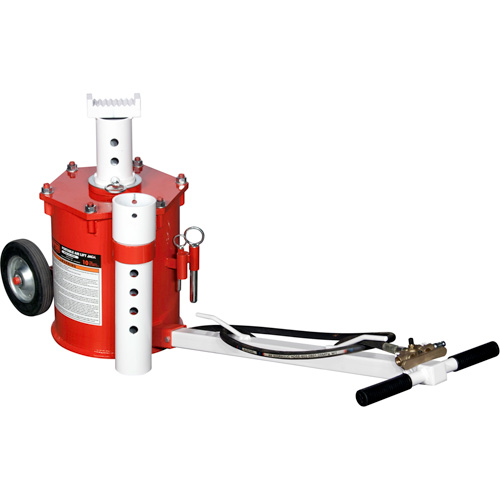 Portable Air Lift Jack, 10 Ton(s) Capacity, 17-3/4" - 49-3/8" H CSL Industriel Inc.