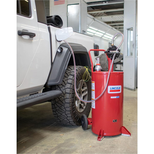 25-Gallon Steel Fuel Caddy with 2-Way Rotary Pump CSL Industriel Inc.