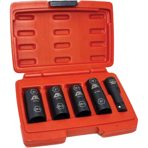 Flip Socket Kit, 5 Pieces, 1/2" Drive Size CSL Industriel Inc.