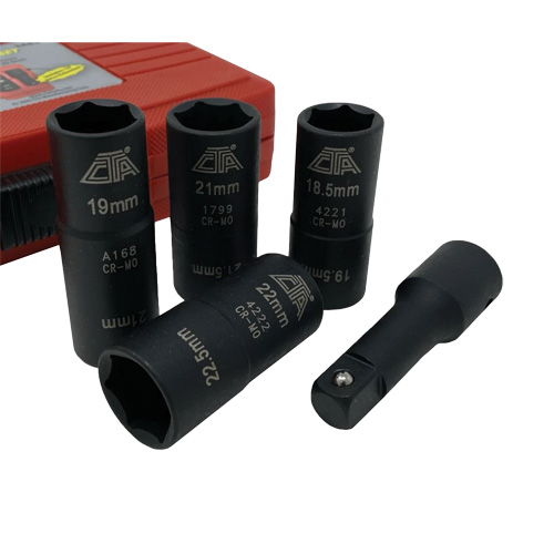 Flip Socket Kit, 5 Pieces, 1/2" Drive Size CSL Industriel Inc.