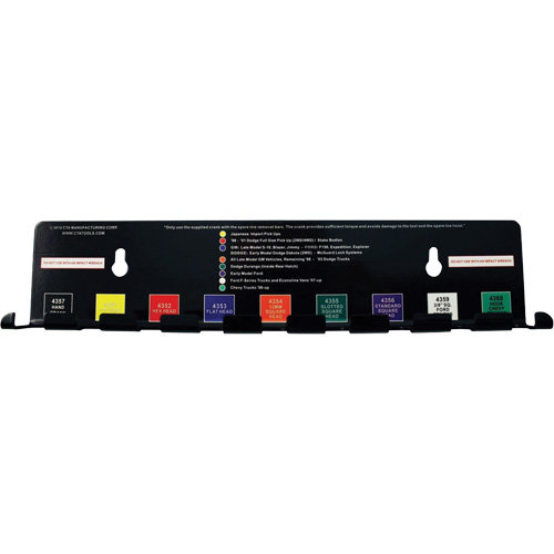 Ensemble d'outils pour roue de secours 10 mcx CSL Industriel Inc.