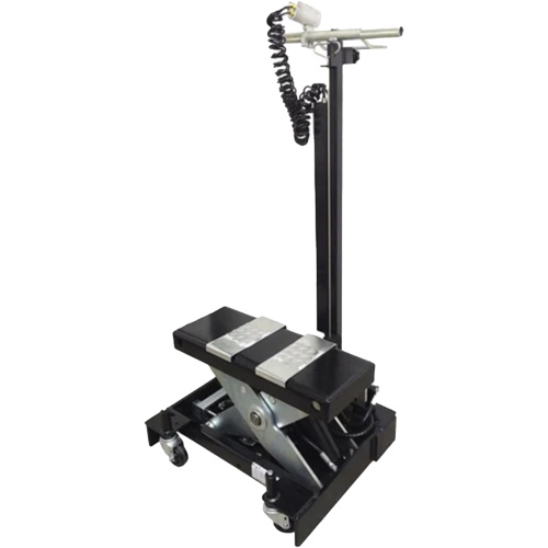 Low Profile Floor Service Jack, 12 Ton(s) Capacity, 7-1/2" Lowered, 15" Raised, Air Hydraulic CSL Industriel Inc.
