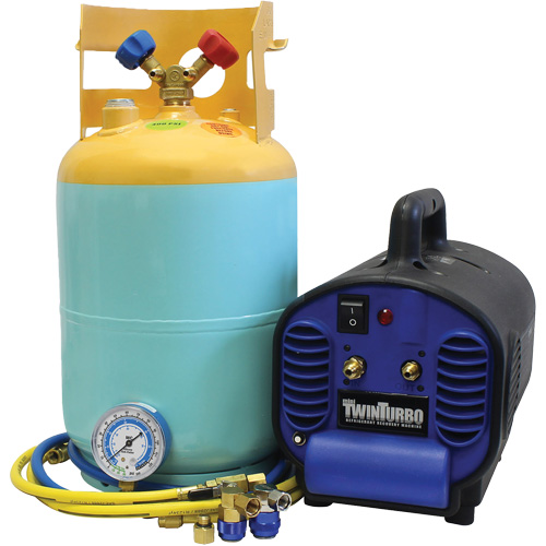 Mini Twin Refrigerant Recovery System For Contaminated R134A And R1234Yf CSL Industriel Inc.