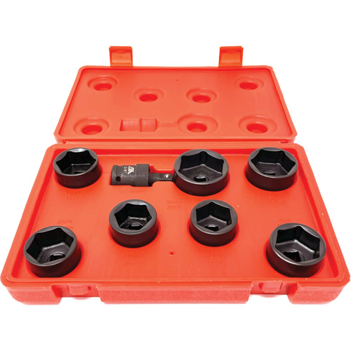 Ensemble de douilles pour filtre &agrave; huile &agrave; profil extra-bas, 8 morceaux CSL Industriel Inc.