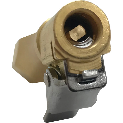 Embout de gonflage droit &agrave; connexion verrouillable – d&eacute;bit ferm&eacute; CSL Industriel Inc.