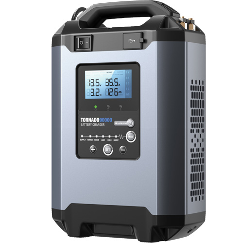 Alimentation stable 90 A et chargeur intelligent 12 V/24 V Tornado90000 CSL Industriel Inc.