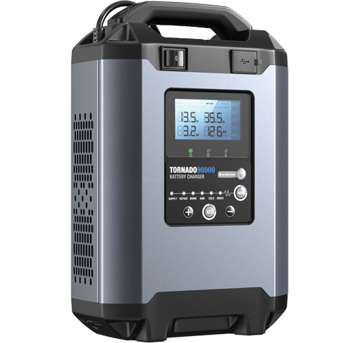 Alimentation stable 90 A et chargeur intelligent 12 V/24 V Tornado90000 CSL Industriel Inc.