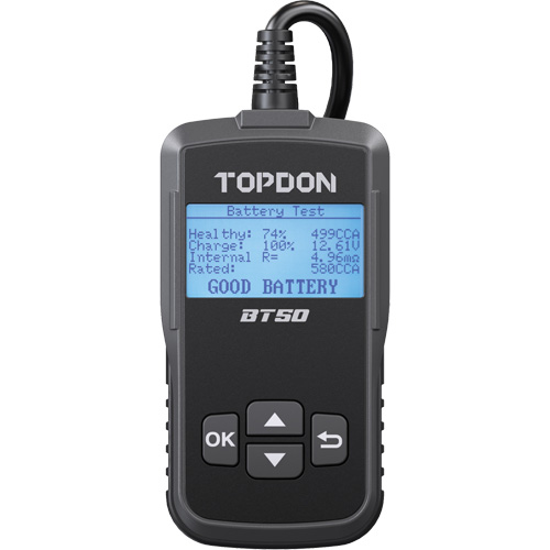 BT50 Battery, Charging & Cranking System Tester CSL Industriel Inc.