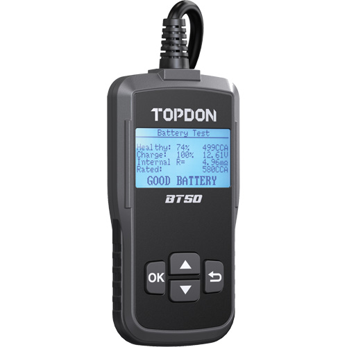 BT50 Battery, Charging & Cranking System Tester CSL Industriel Inc.