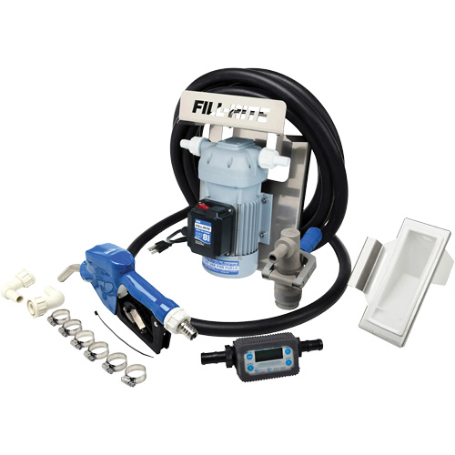 115V AC DEF Transfer Pump & IBC Tote Bracket with Nozzle & Meter CSL Industriel Inc.