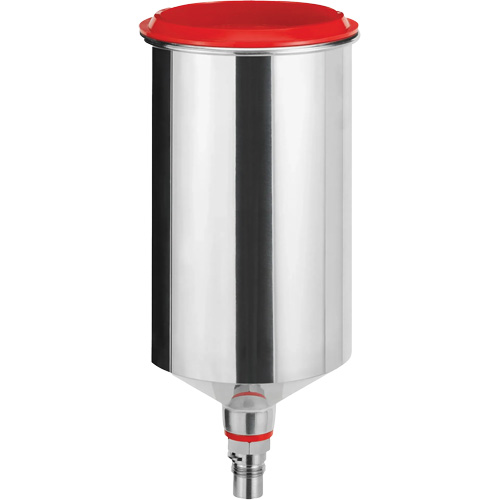 Gobelet r&eacute;utilisable en aluminium 1,0?L avec raccord QCC, sans filetage fin CSL Industriel Inc.